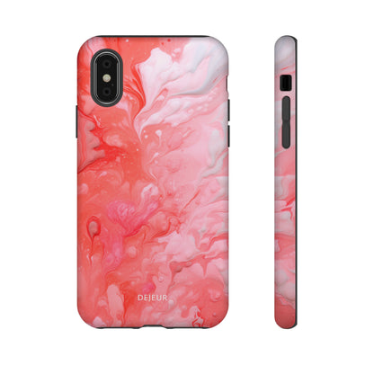 Rose Pink Marble - iPhone Tough Case