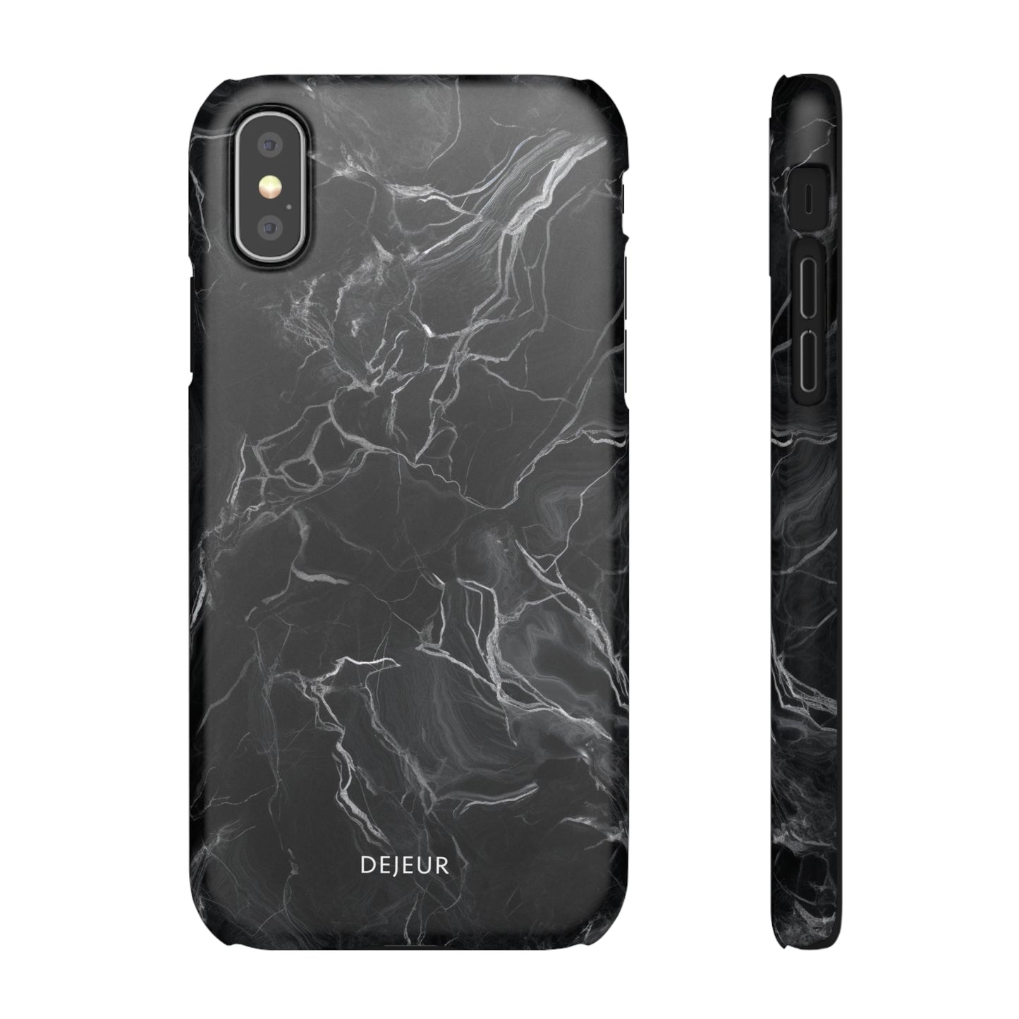 Dark Marble - iPhone Snap Case