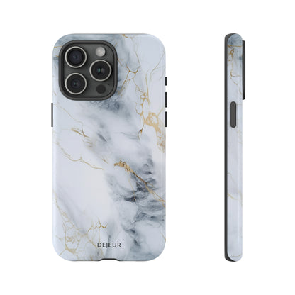 White Gold Marble - iPhone Tough Case