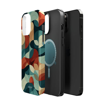 Abstract Circular Shapes - iPhone MagSafe Tough Case