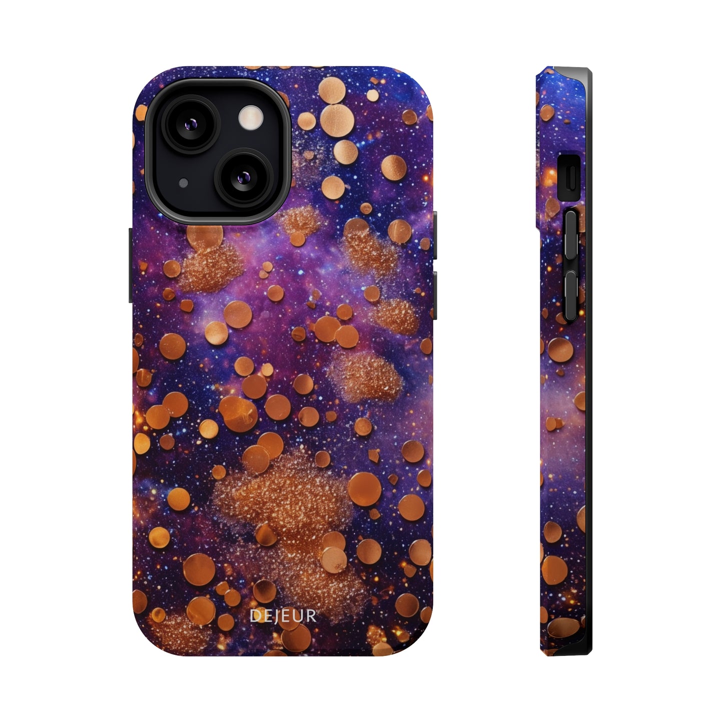 Cosmic Glitter Circles - iPhone MagSafe Tough Case