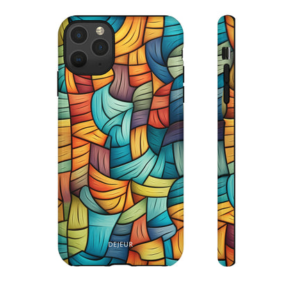 Curved Line Slats - iPhone Tough Case