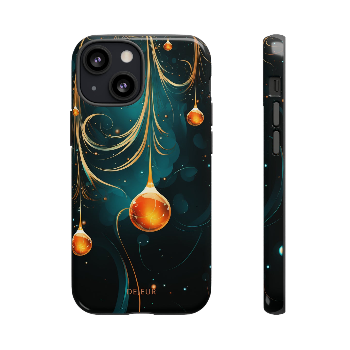 Classic Christmas Baubles - iPhone Tough Case