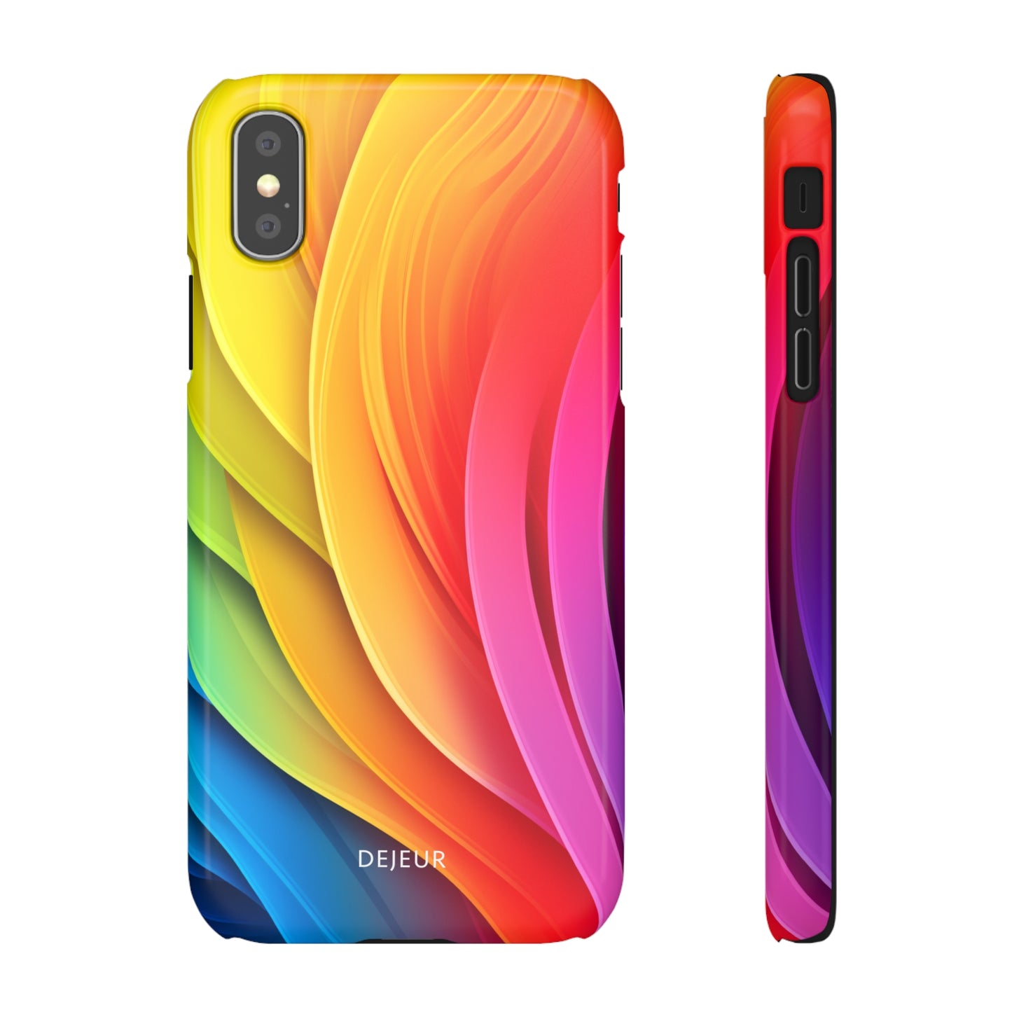 Rainbow Layers - iPhone Snap Case