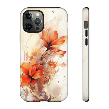 Classic Floral Beige - iPhone Tough Case