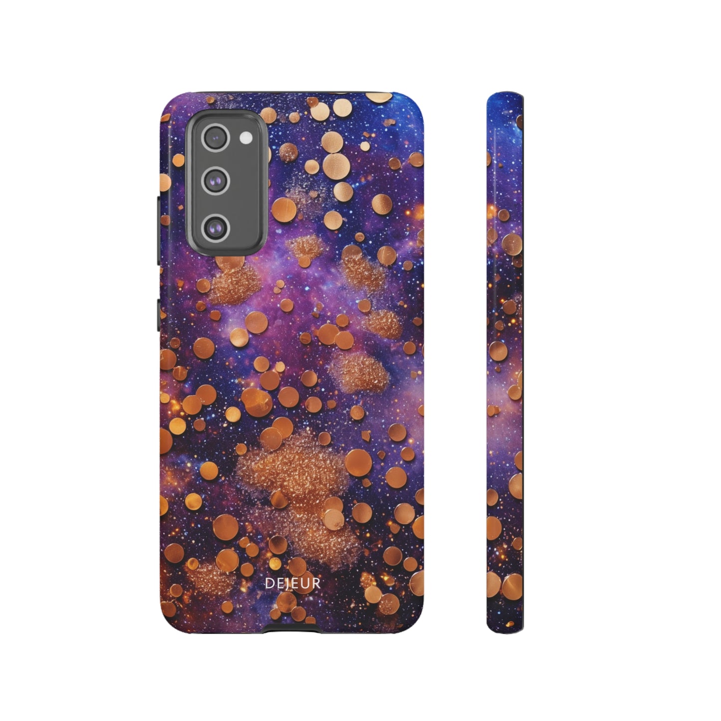 Cosmic Glitter Circles - Samsung Galaxy Tough Case