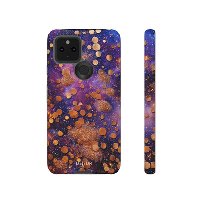 Cosmic Glitter Circles - Google Pixel Tough Case