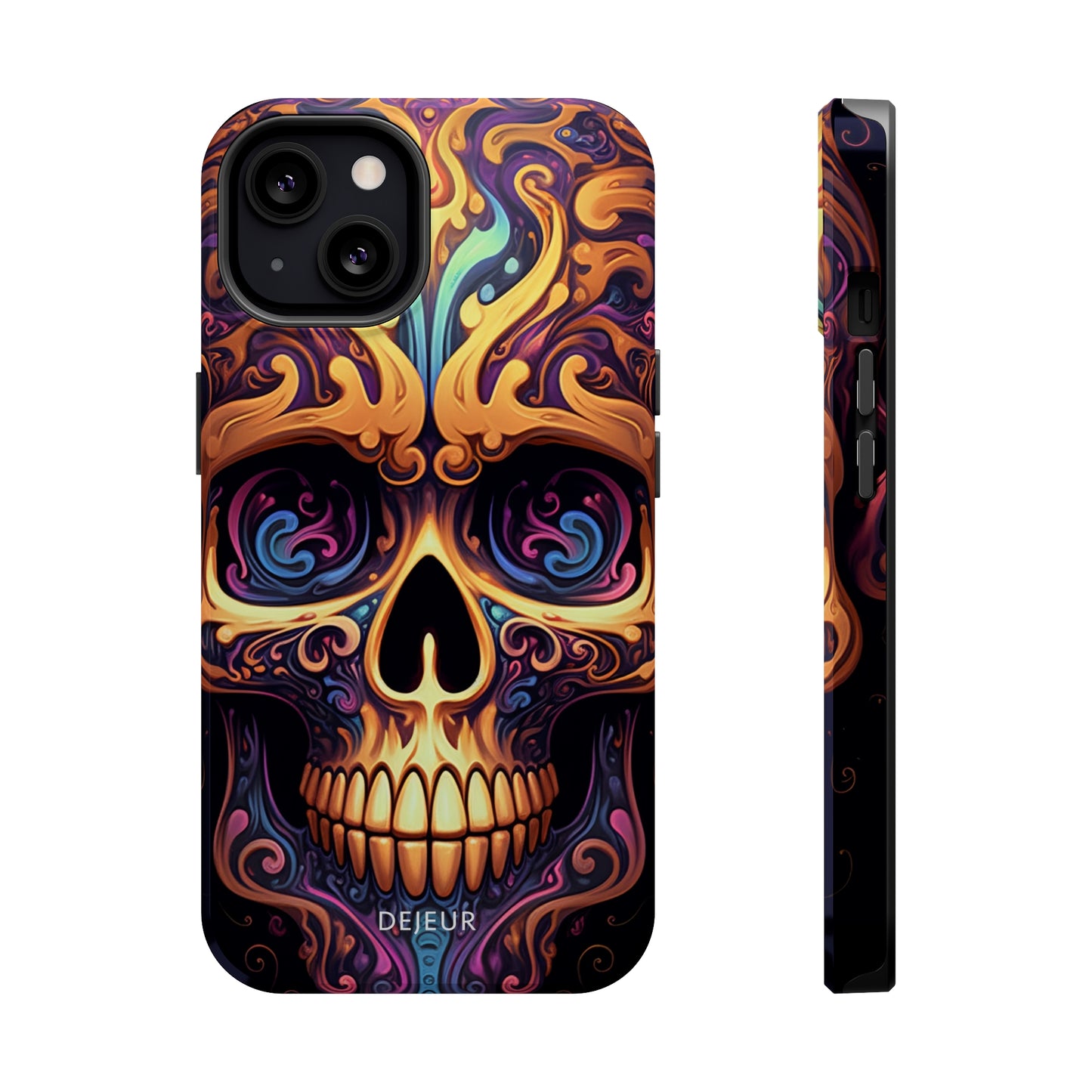 Paisley Skull - iPhone MagSafe Tough Case