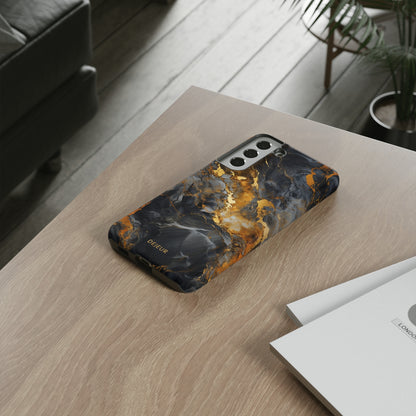 Platinum Gold Marble - Samsung Galaxy Tough Case