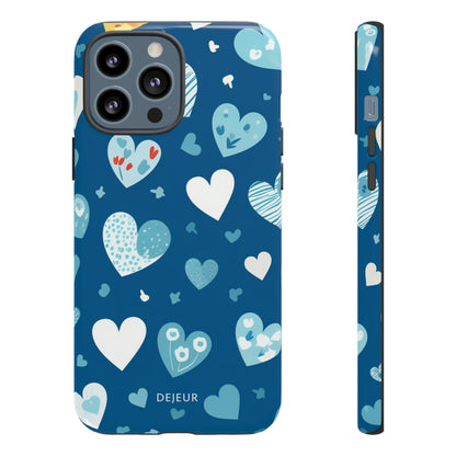 Love Hearts Yonder - iPhone Tough Case