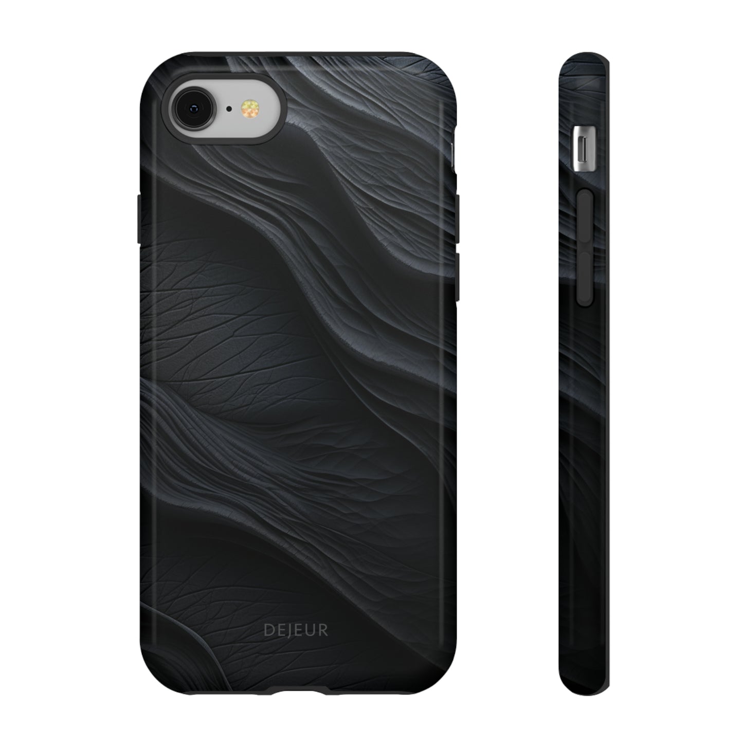 Charcoal Ripples - iPhone Tough Case