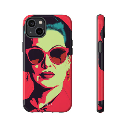 Umm Kulthum Red - iPhone Tough Case