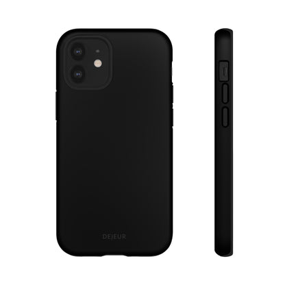 Pure Black - iPhone Tough Case