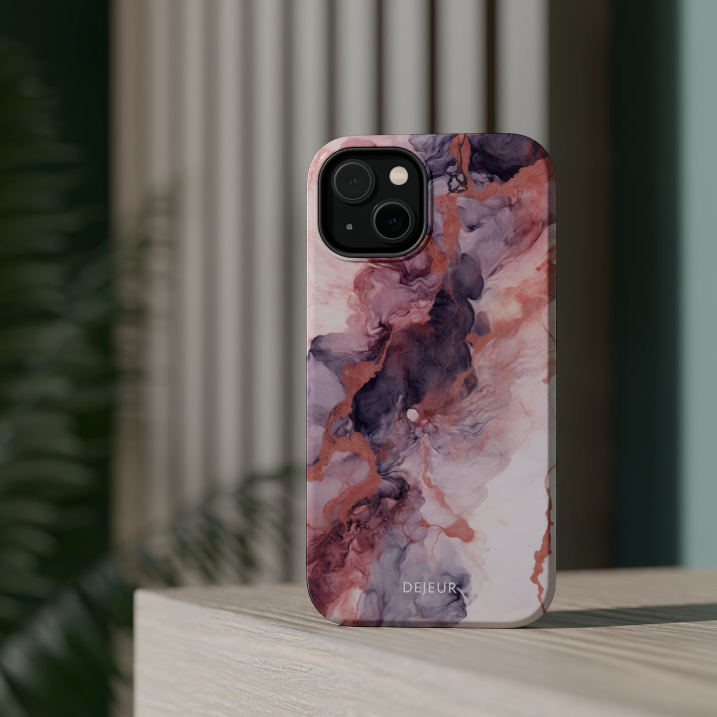 Royal Purple Marble - iPhone MagSafe Tough Case