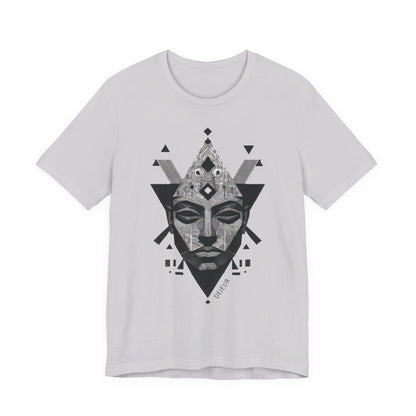 Monochrome Geometric Pharaoh - T-Shirt