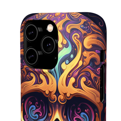 Paisley Skull - iPhone Snap Case