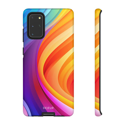 Rainbow Waves - Samsung Galaxy Tough Case