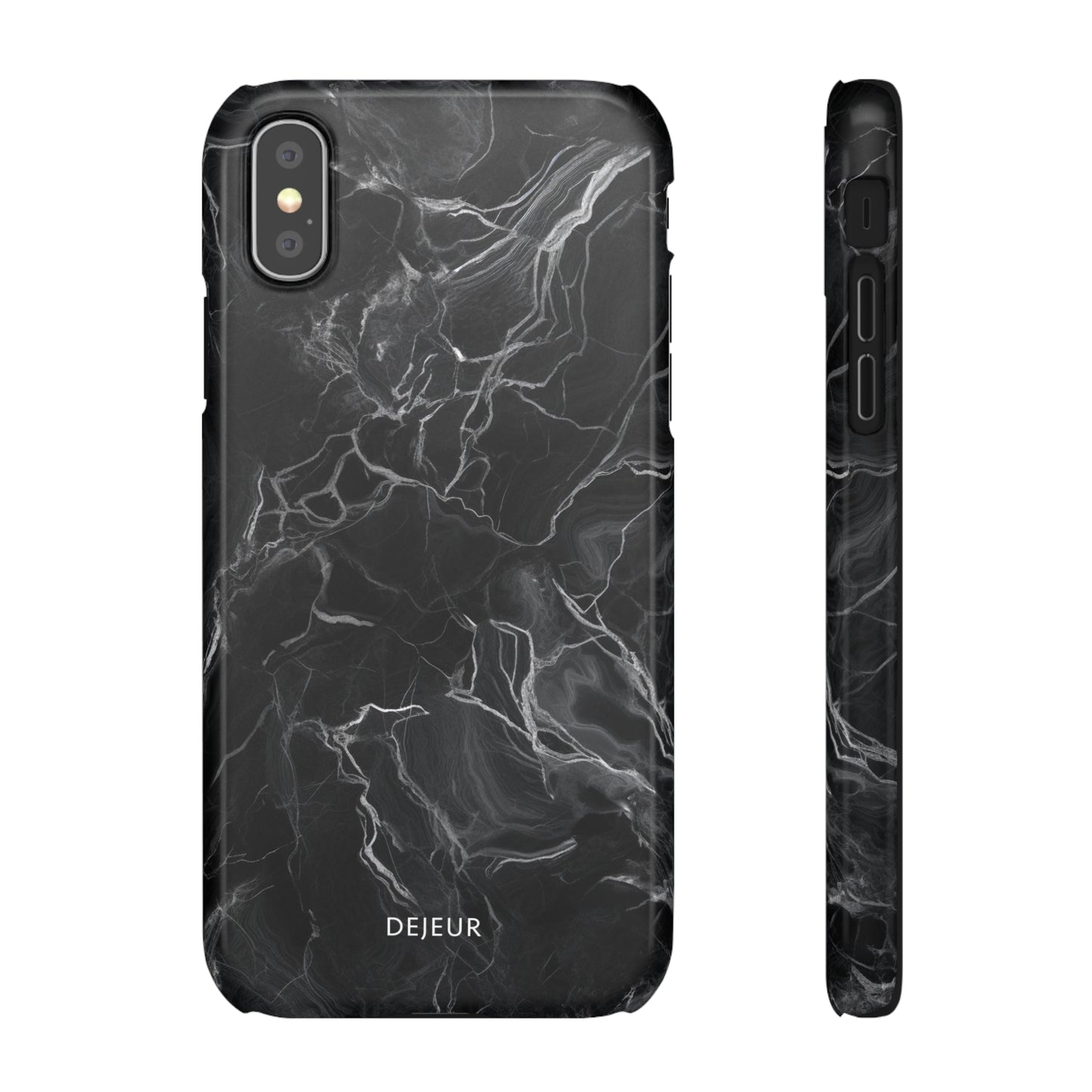 Dark Marble - iPhone Snap Case