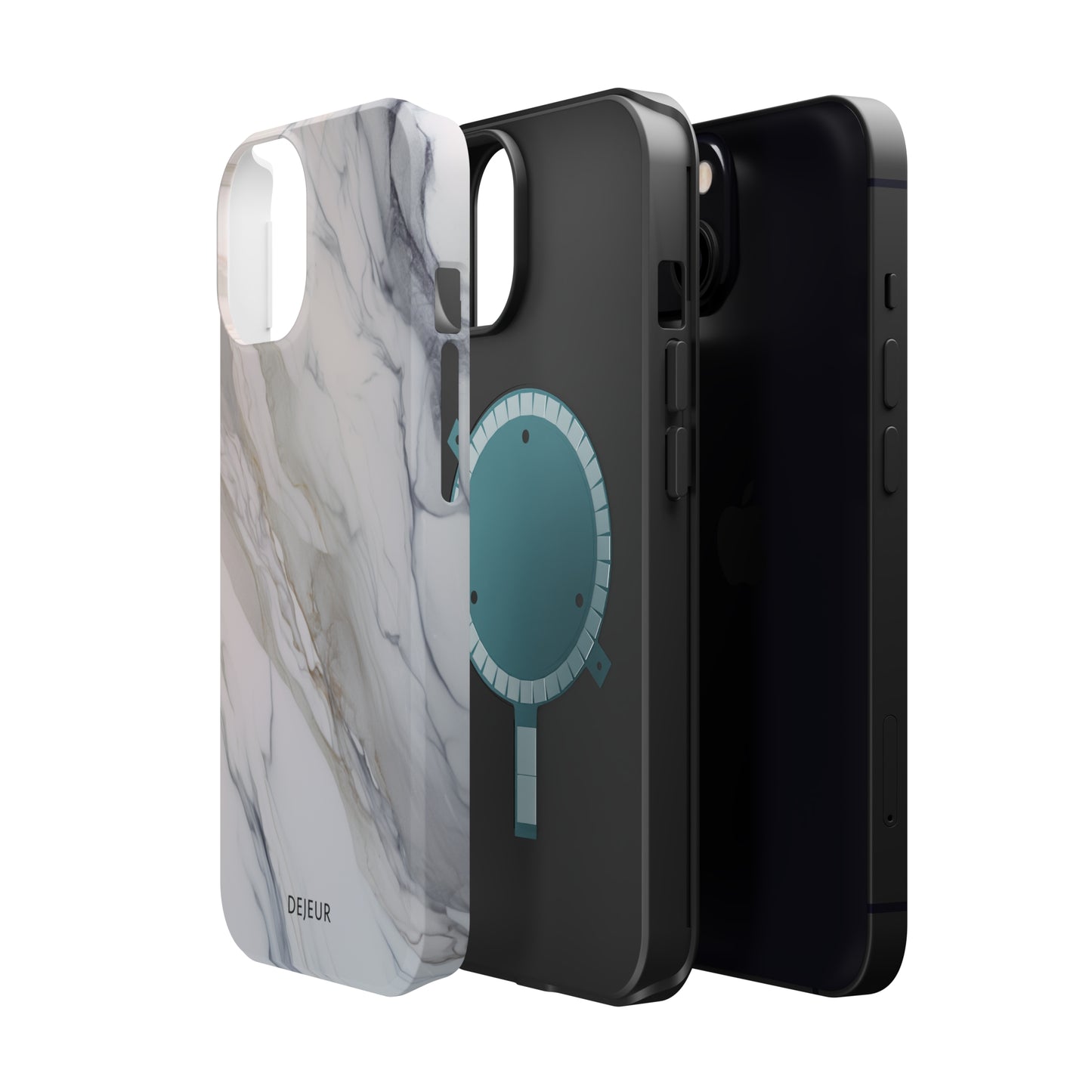 Light Cloud Marble - iPhone MagSafe Tough Case