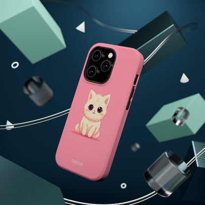 Candy Floss Kitty - iPhone MagSafe Tough Case