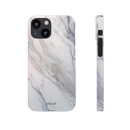 Light Cloud Marble - iPhone Snap Case