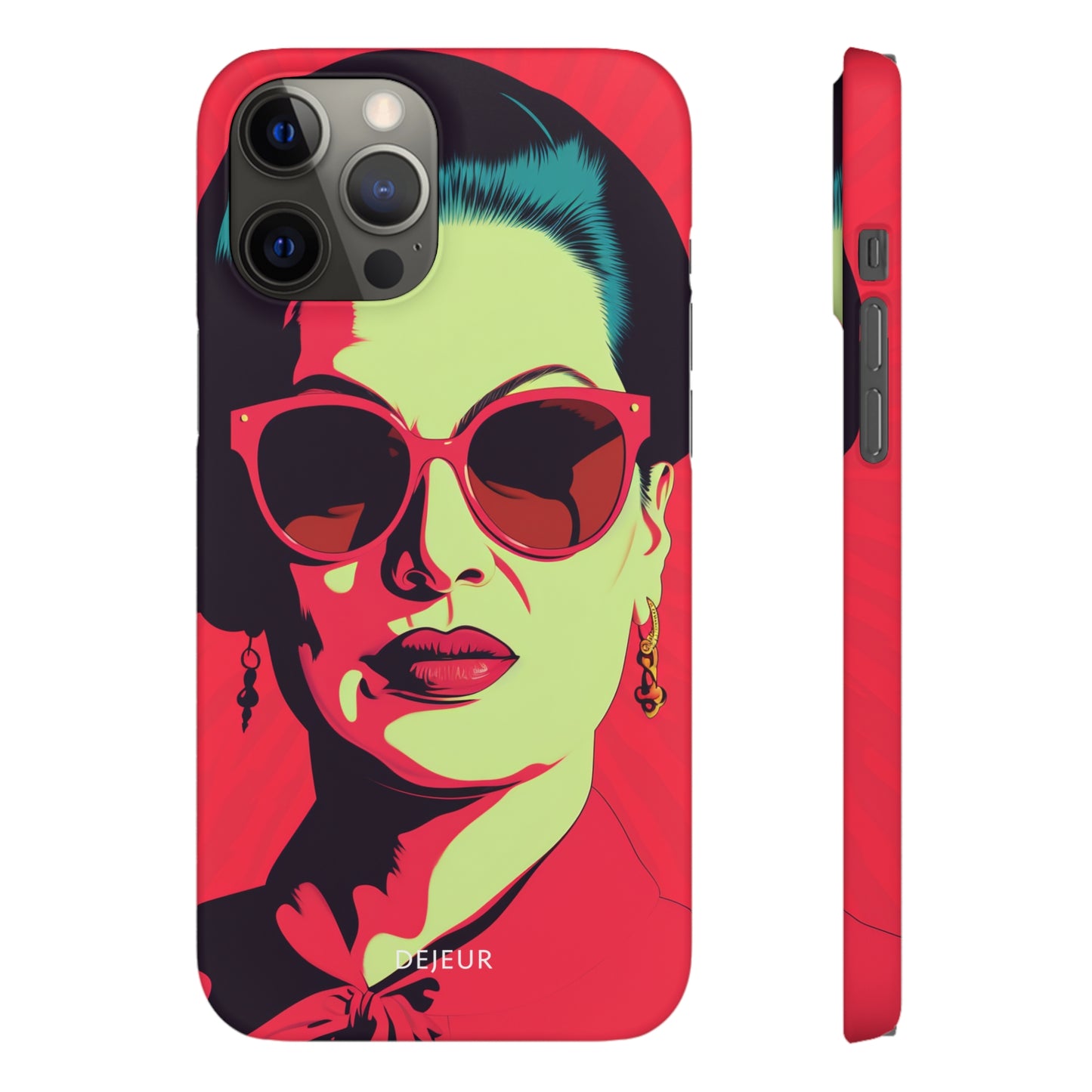 Umm Kulthum Red - iPhone Snap Case