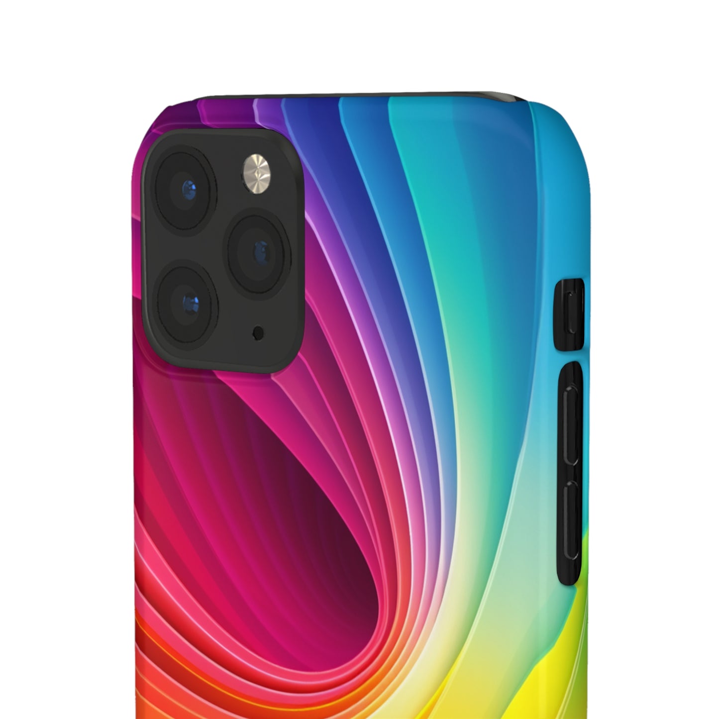 Rainbow Swirl - iPhone Snap Case