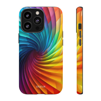 Rainbow Spiral - iPhone Tough Case