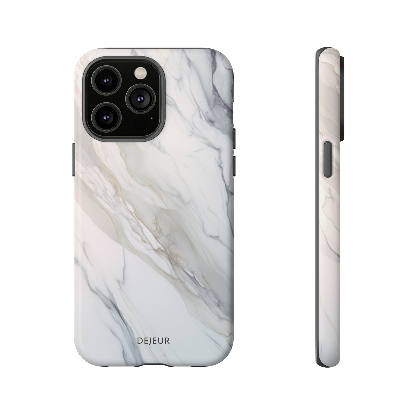 Light Cloud Marble - iPhone Tough Case