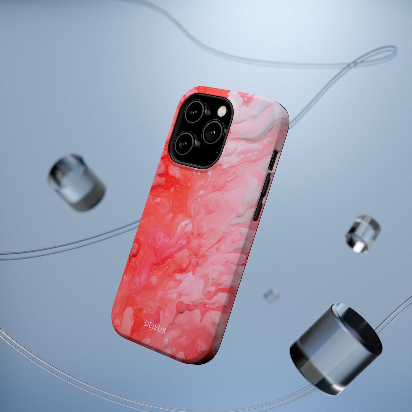 Rose Pink Marble - iPhone MagSafe Tough Case