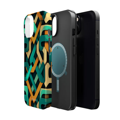 Abstract Intersection - iPhone MagSafe Tough Case