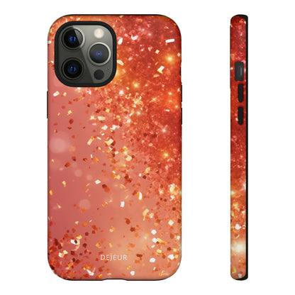 Rose Confetti Glitter - iPhone Tough Case