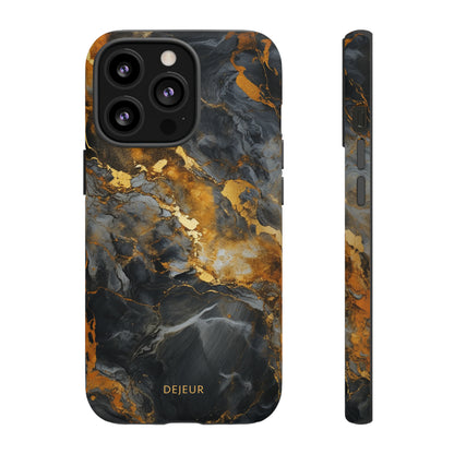 Platinum Gold Marble - iPhone Tough Case