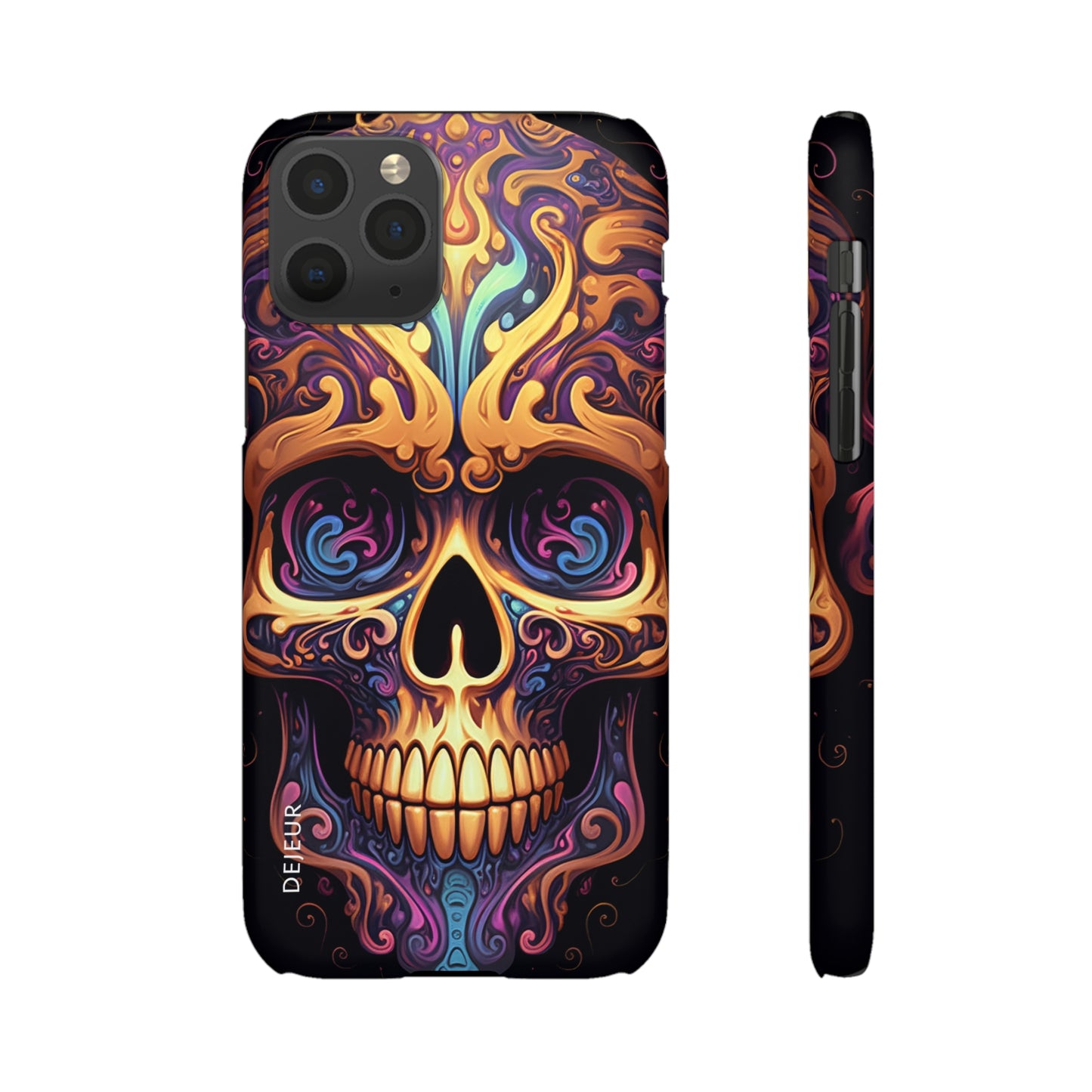 Paisley Skull - iPhone Snap Case