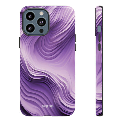 Violet Waves - iPhone Tough Case