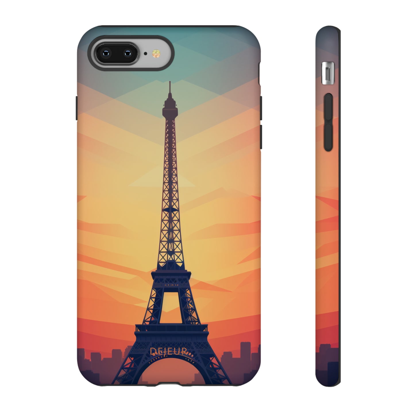 Eiffel Tower Sunset - iPhone Tough Case