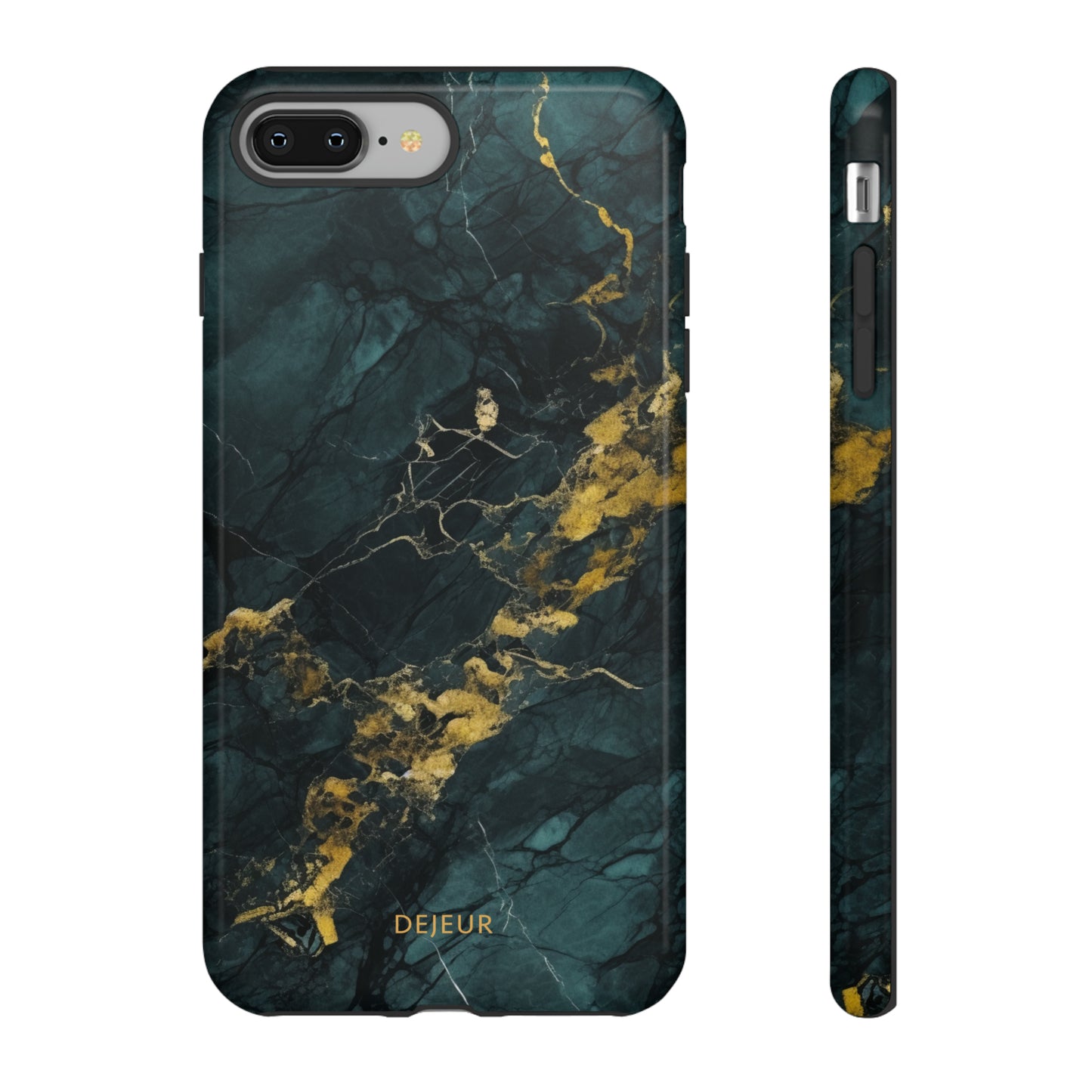 Gold Shadow Marble - iPhone Tough Case