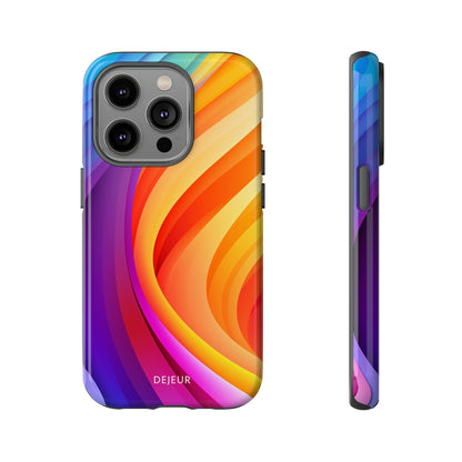 Rainbow Waves - iPhone Tough Case