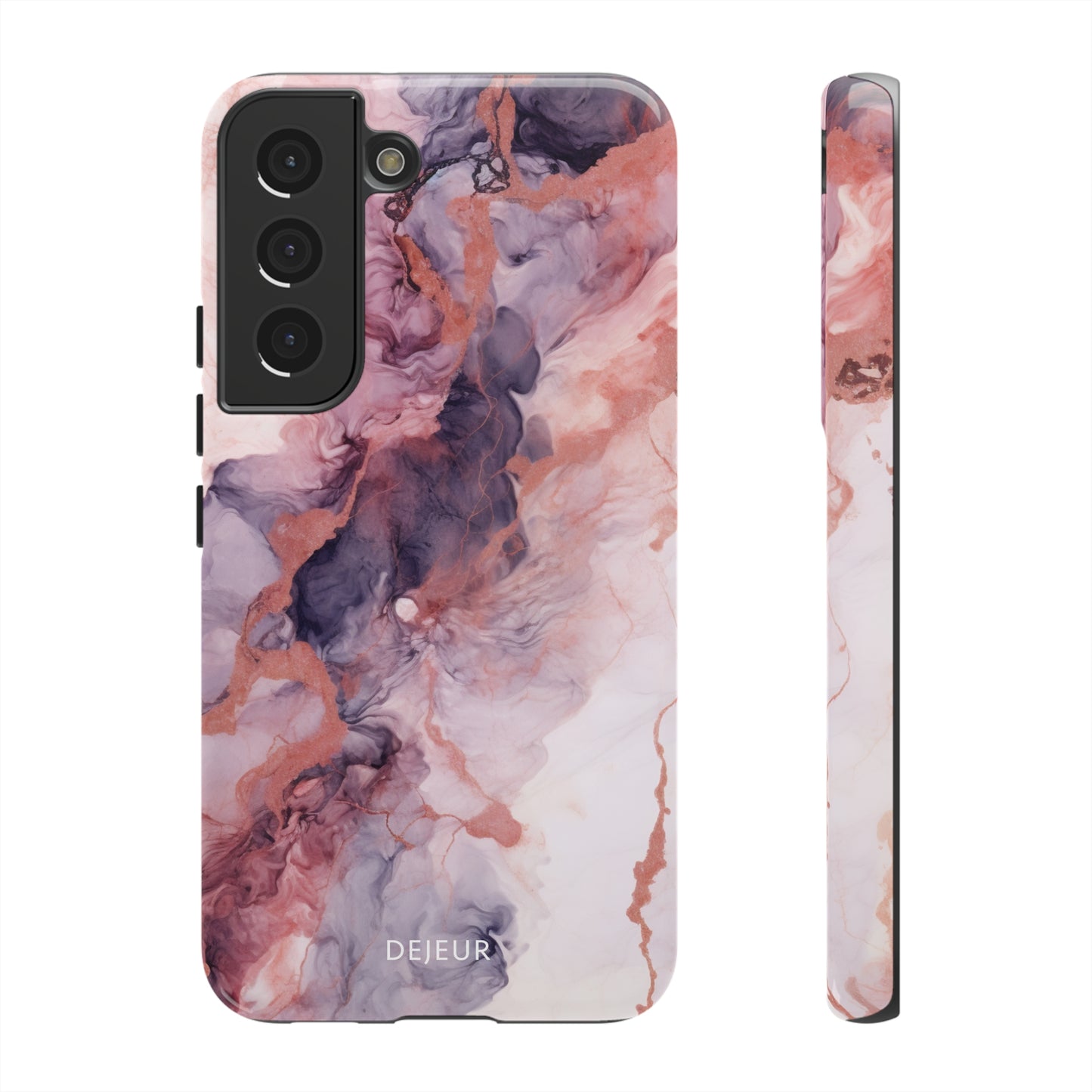 Royal Purple Marble - Samsung Galaxy Tough Case