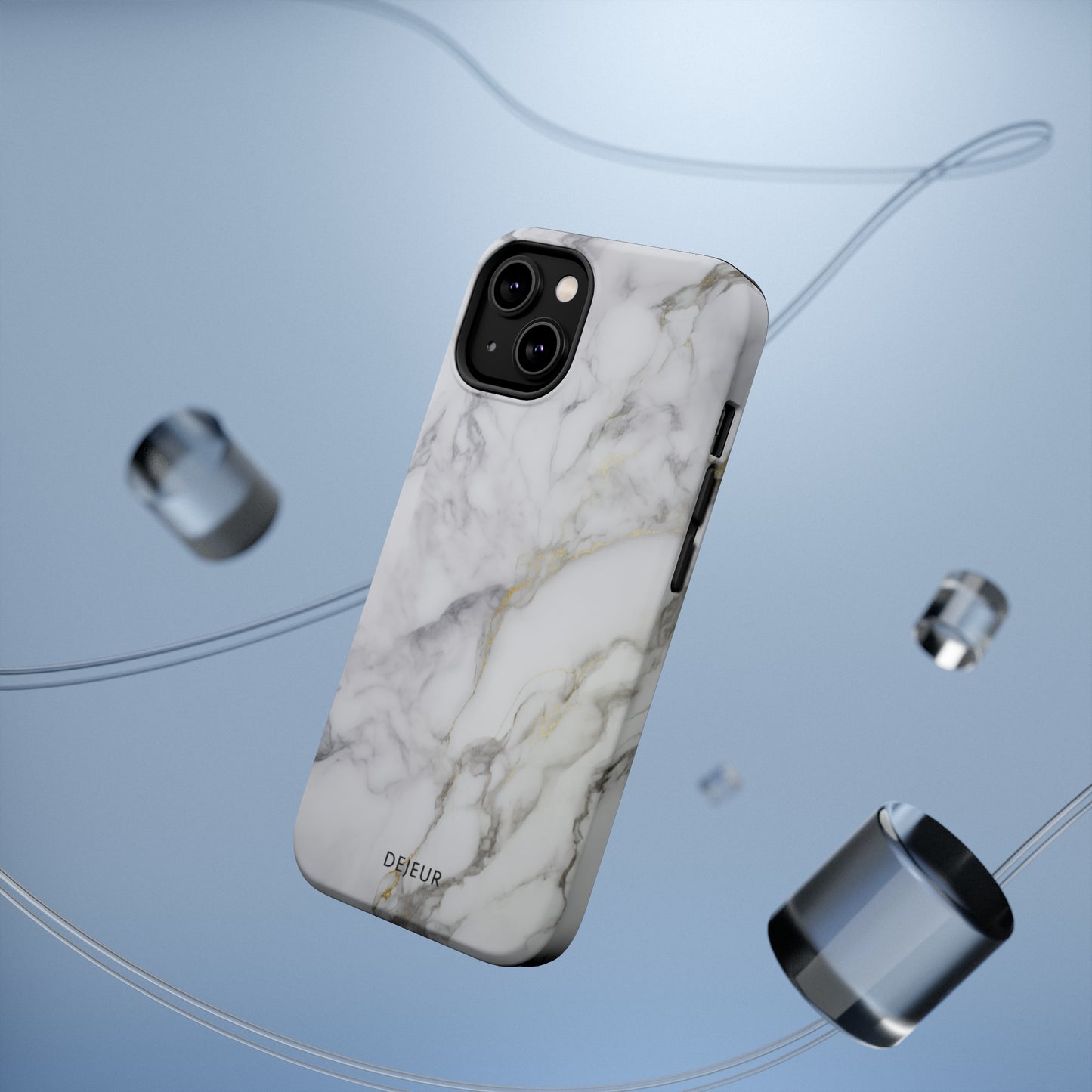 Touch of Gold Classic Marble - iPhone MagSafe Tough Case