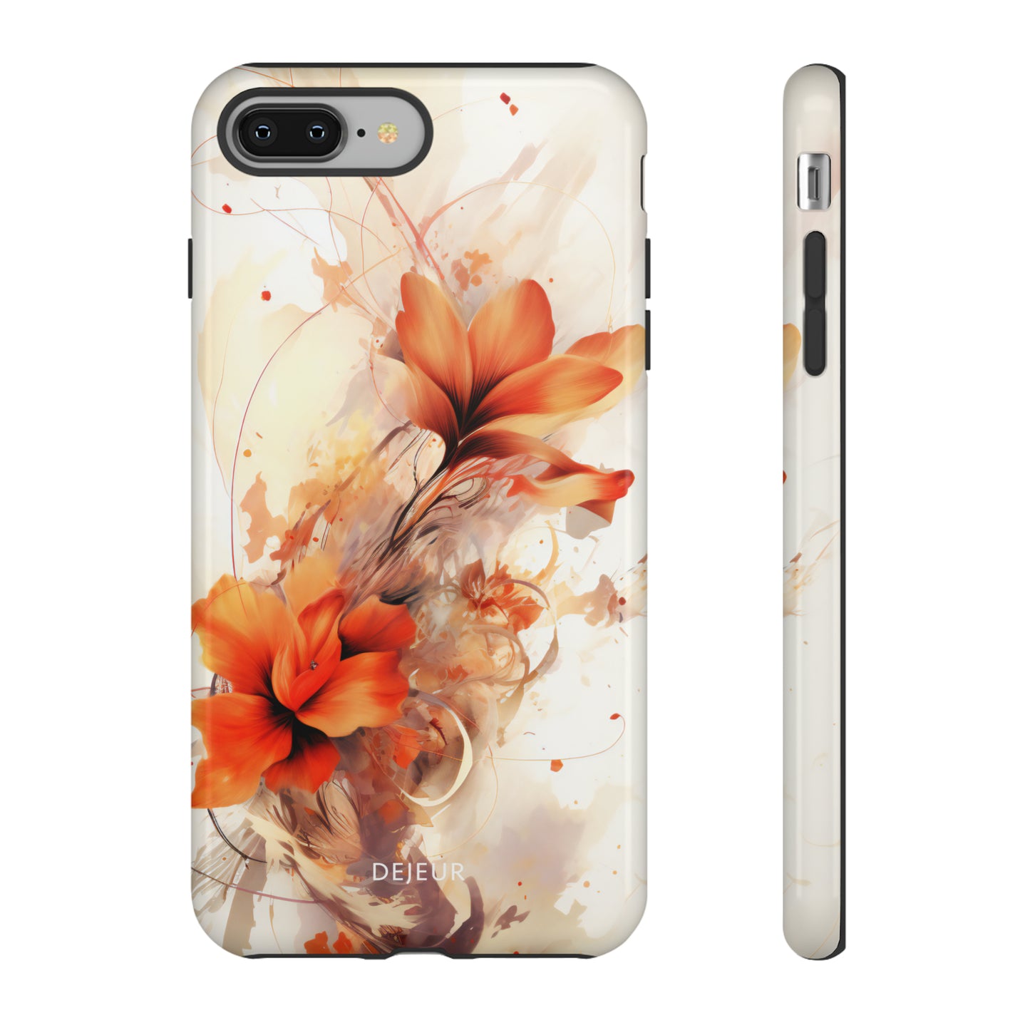 Classic Floral Beige - iPhone Tough Case