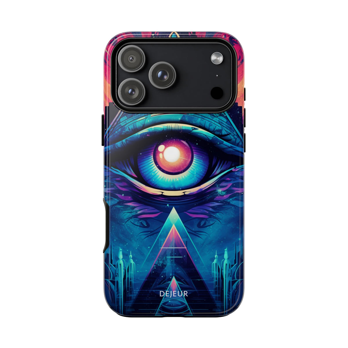 Cyberpunk 3rd Eye - iPhone Tough Case