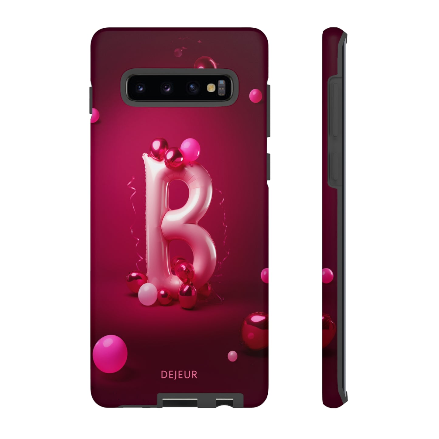 B Pink Party Balloons - Samsung Galaxy Tough Case