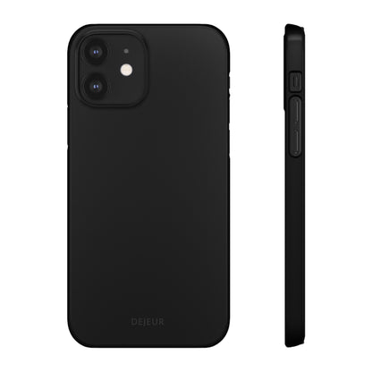 Pure Black - iPhone Snap Case