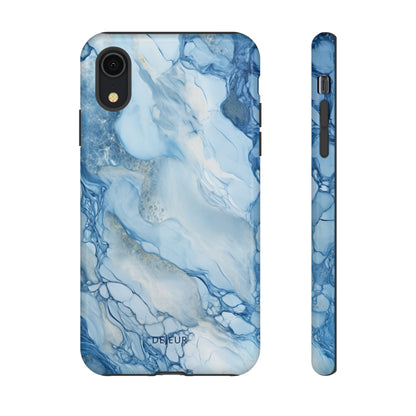 Sky Blue Marble - iPhone Tough Case