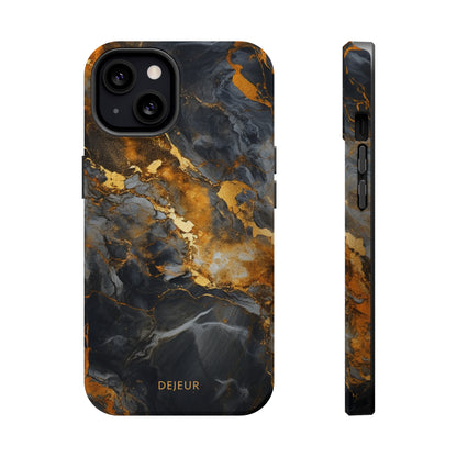 Platinum Gold Marble - iPhone MagSafe Tough Case