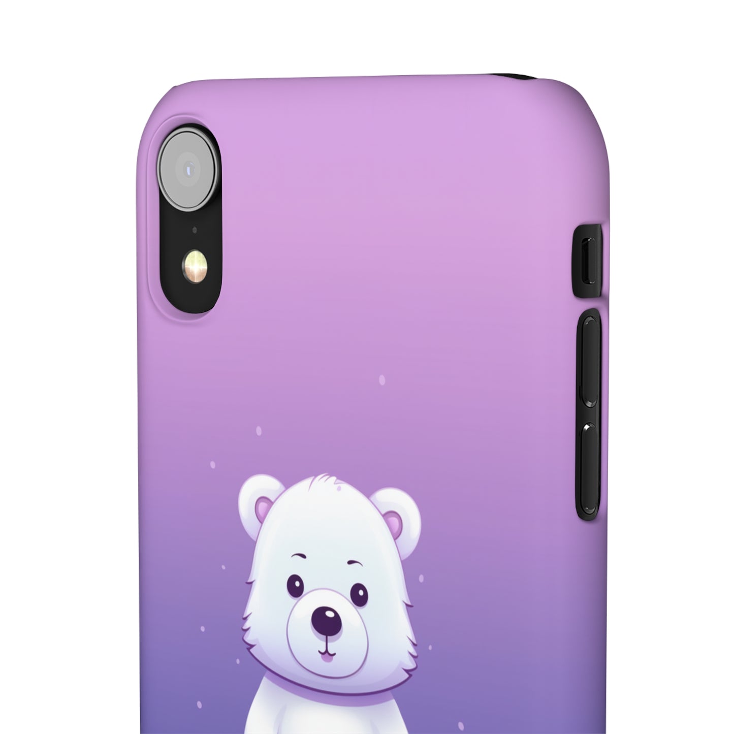 Violet Bear - iPhone Snap Case