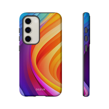 Rainbow Waves - Samsung Galaxy Tough Case