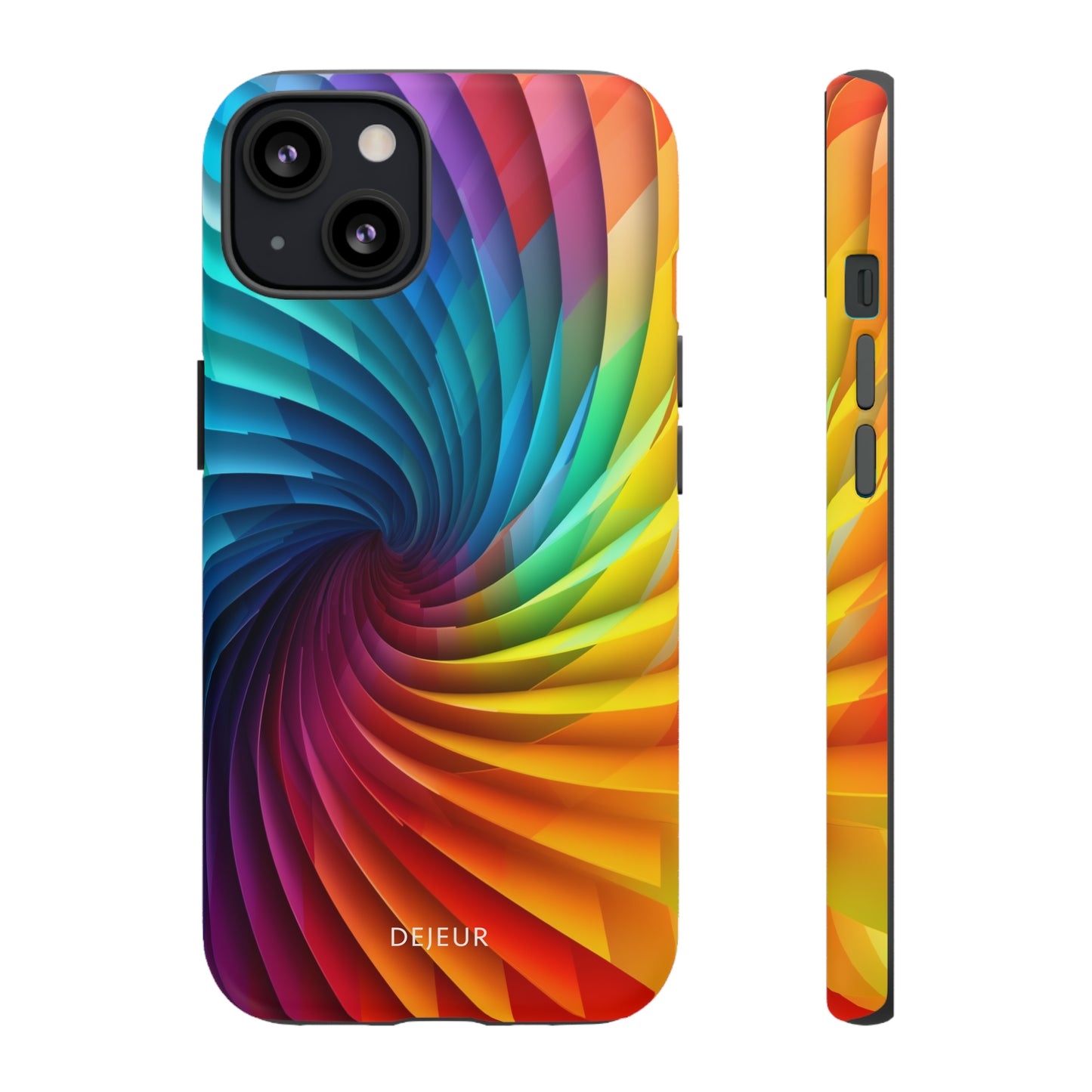 Rainbow Spiral - iPhone Tough Case