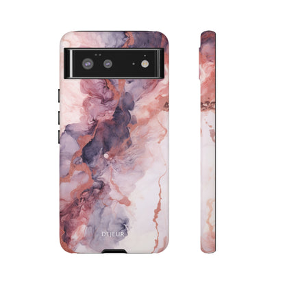 Royal Purple Marble - Google Pixel Tough Case